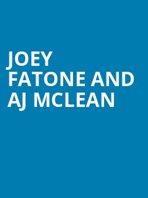 Joey Fatone and AJ McLean, Coca Cola Roxy Theatre, Atlanta