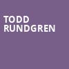 Todd Rundgren, Buckhead Theatre, Atlanta