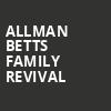 Allman Betts Family Revival, Buckhead Theatre, Atlanta