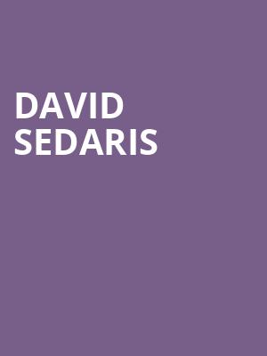 David Sedaris, Miller Theater Augusta, Atlanta