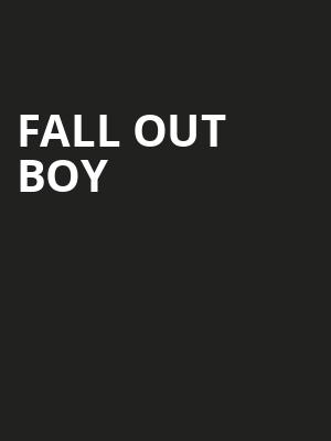 Fall Out Boy, Cellairis Amphitheatre at Lakewood, Atlanta