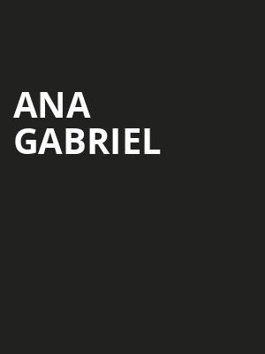 Ana Gabriel, Gas South Arena, Atlanta