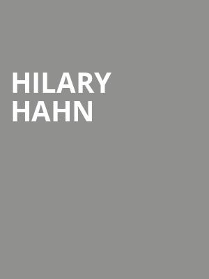 Hilary Hahn Poster