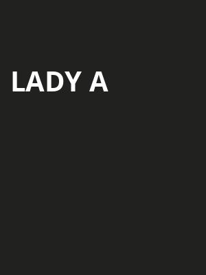 Lady A Poster