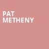 Pat Metheny, Atlanta Symphony Hall, Atlanta