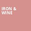 Iron Wine, The Eastern, Atlanta