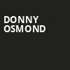 Donny Osmond, Cobb Energy Performing Arts Centre, Atlanta