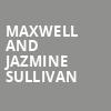 Maxwell and Jazmine Sullivan, State Farm Arena, Atlanta